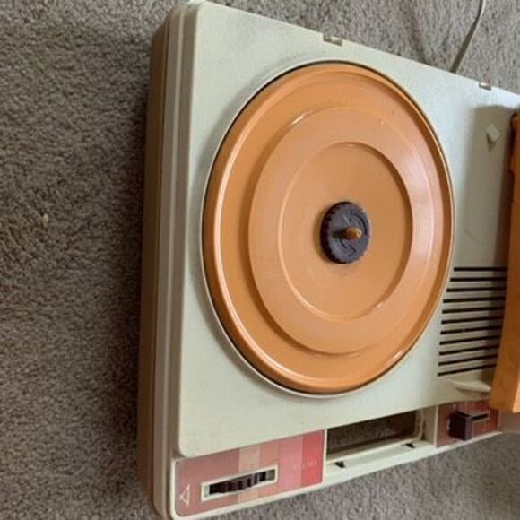 Vintage 1978 Fisher Price Record Player Phonograph-No Lid - Picture 3 of 10